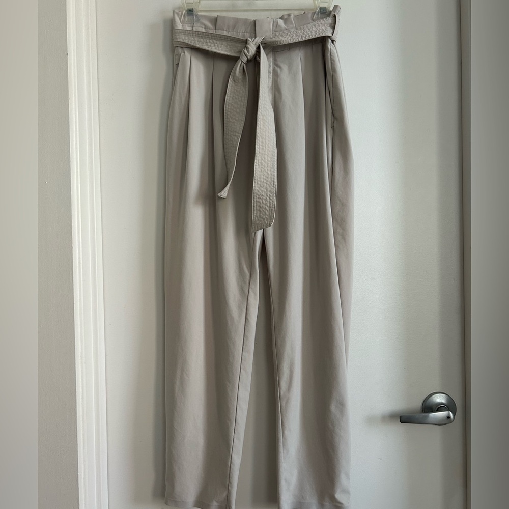 Athleta Light Gray Women's Trousers